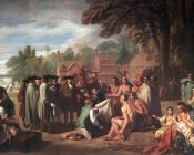 本杰明韦斯特 - The Treaty of Penn with the Indians
